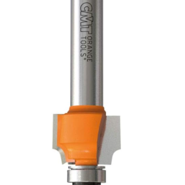 CMT : Fraise carbure 1/4 de rond - carré  2 mm guidage