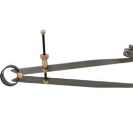 Compas a ressort porte crayon acier 200 mm
