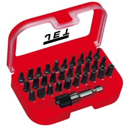 JET : Coffret embouts de vissage 31 pieces