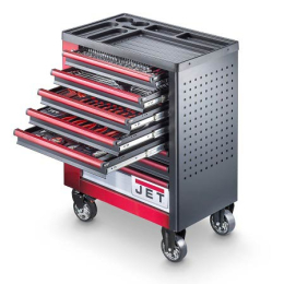 JET - TT-412 - Servante d'Atelier Mobile avec 412 Outils