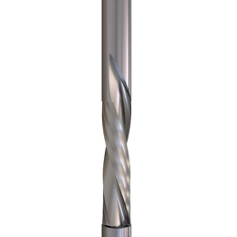 CMT : Fraise carbure hélicoidale 12,7 mm - guidage - Queue 12,7 mm