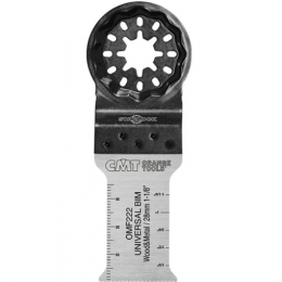 CMT : Lame bi-métal 28 mm bois / métal OMF222-X5 - 5 pieces