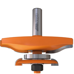 CMT : Fraise plate bande double profil A1 - queue 12 mm