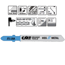 CMT lame sauteuse coupe droite tole fine / 5