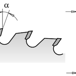 CMT : Lame carbure 216 z=48 al: 30mm  - Négative
