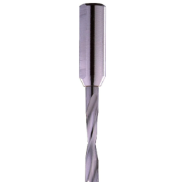 CMT : meche carbure à tourillonner 5 x 70 mm - Queue 10 mm - GAUCHE