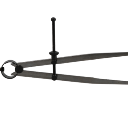Compas a ressort acier 200 mm