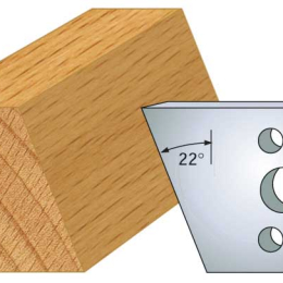 fers 40mm 001 chanfrein 22°