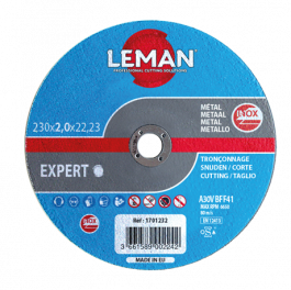 Leman Expert : 25 disques tronconnage inox 230 x 22 x 2 mm 