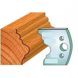 508 : Jeu de fers moulure baguette ( 50 x 4 mm )