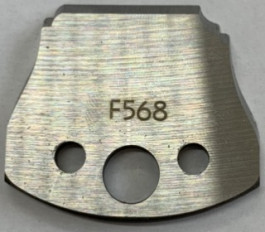 568 : Jeu de fers double plate bande  ( 50 x 4 mm )