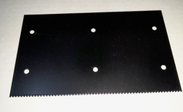 KLEBO SAV :  spatule peigne 150 mm double denture