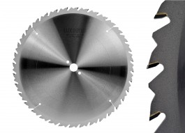 Lame circulaire carbure scie a buches 450 mm Z = 36 Anti-Recul 