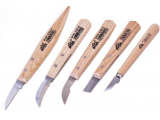Stubai : Set de 5 couteaux a sculpter - découpe