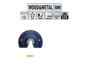 CMT-11 : Lame segmentée 87 mm pour bois / métal